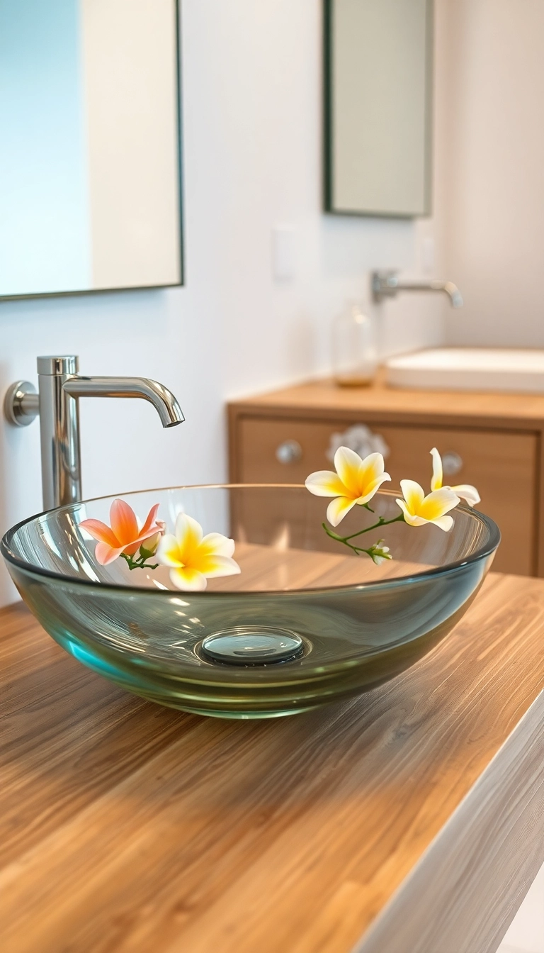 10 Stunning Modern Bathroom Sink Ideas That Will Elevate Your Space Instantly! - 1. Vessel Sinks: A Statement Piece