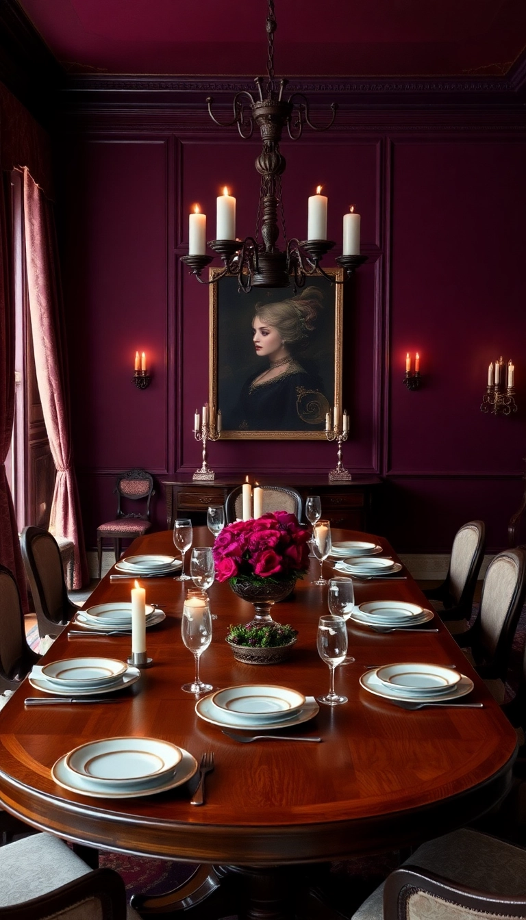 15 Dining Room Colors That Can Change Your Mood—#3 Will Surprise You! - 13. Deep Plum