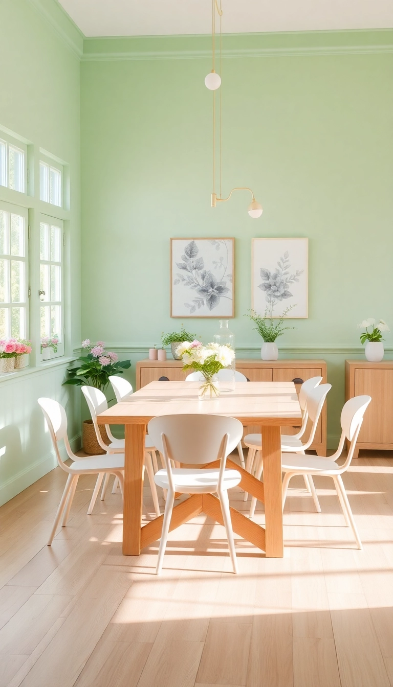 15 Dining Room Colors That Can Change Your Mood—#3 Will Surprise You! - 14. Fresh Mint