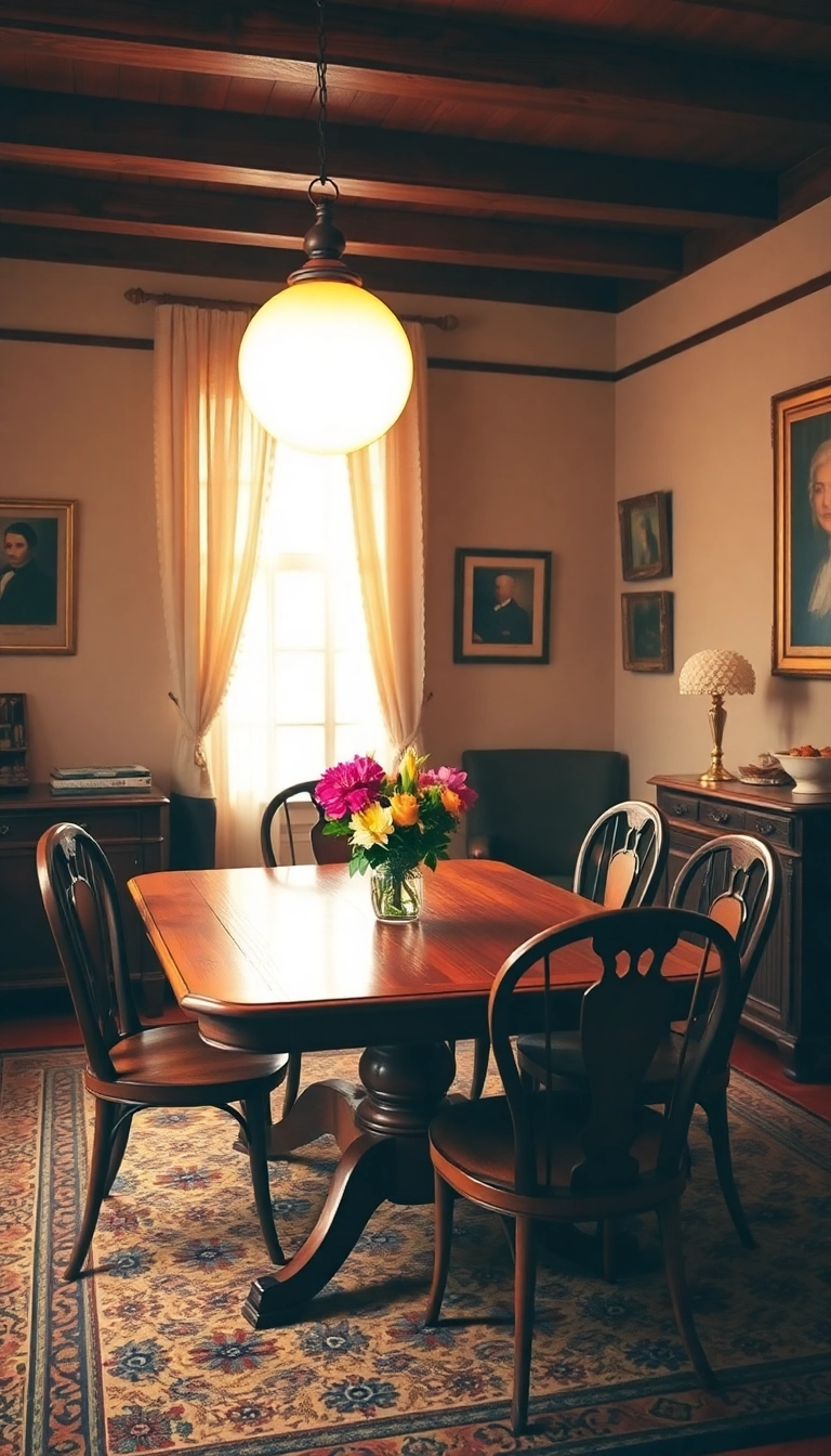 25 Affordable Dining Room Lights That Look Expensive (You Won't Guess Their Price!) - 14. Vintage Globe Light