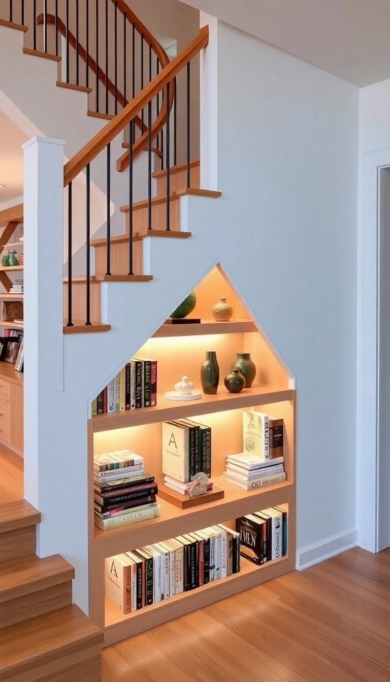 25 Brilliant Small Space Storage Hacks That Will Transform Your Apartment! - 19. Utilize Staircase Space