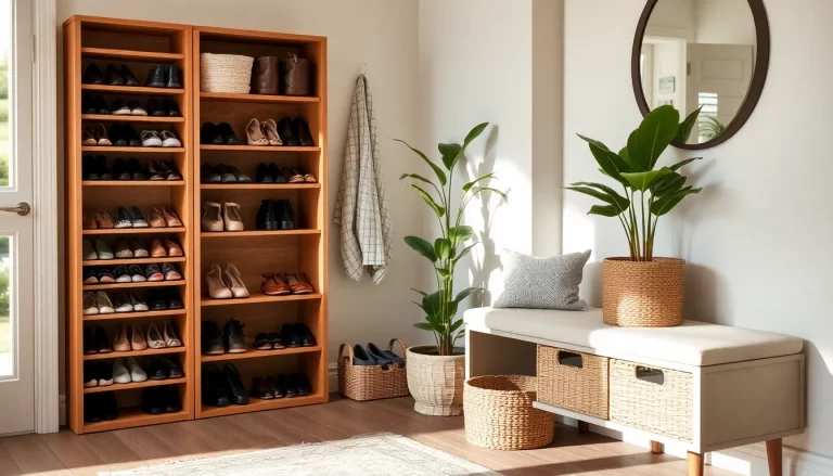 19 Ingenious Shoe Storage Ideas for Your Entryway