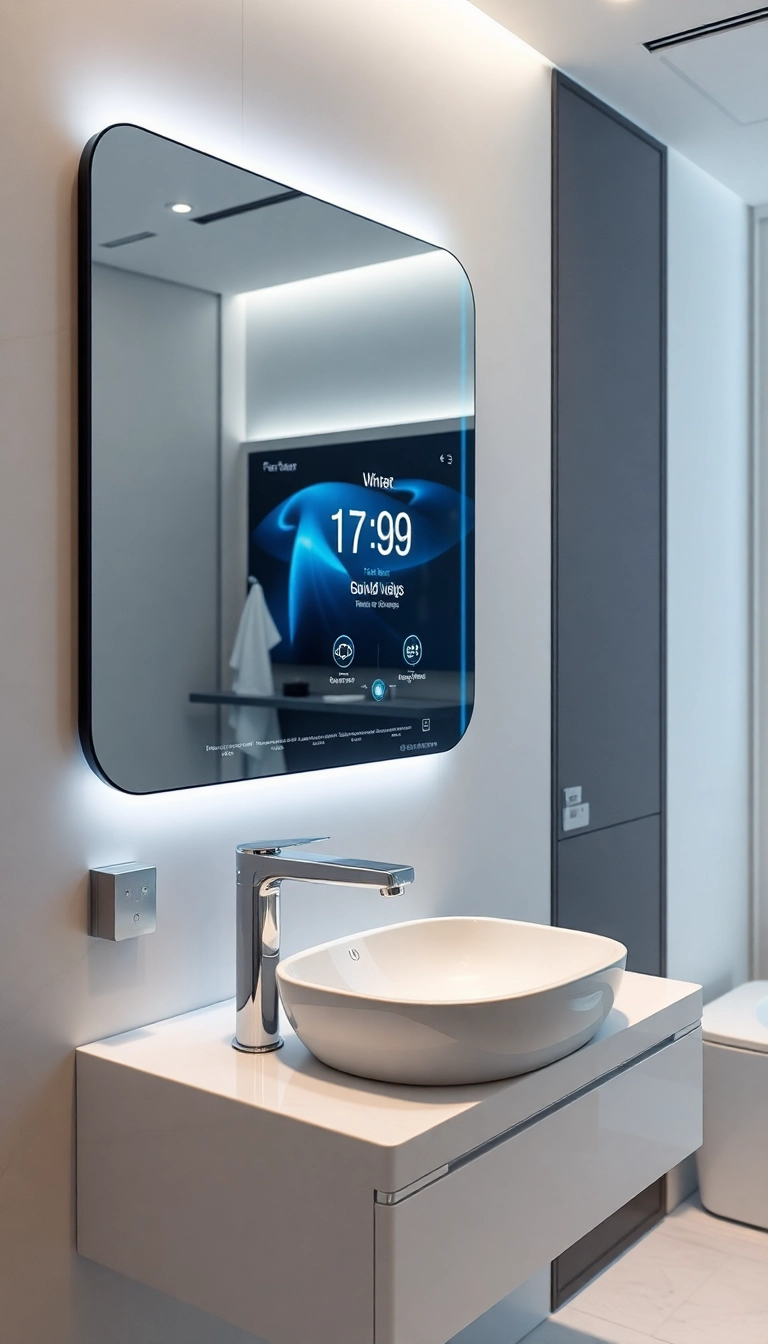 19 Luxurious Bathroom Decor Ideas That'll Make You Feel Like You're in a Spa Every Day! - 15. Smart Technology