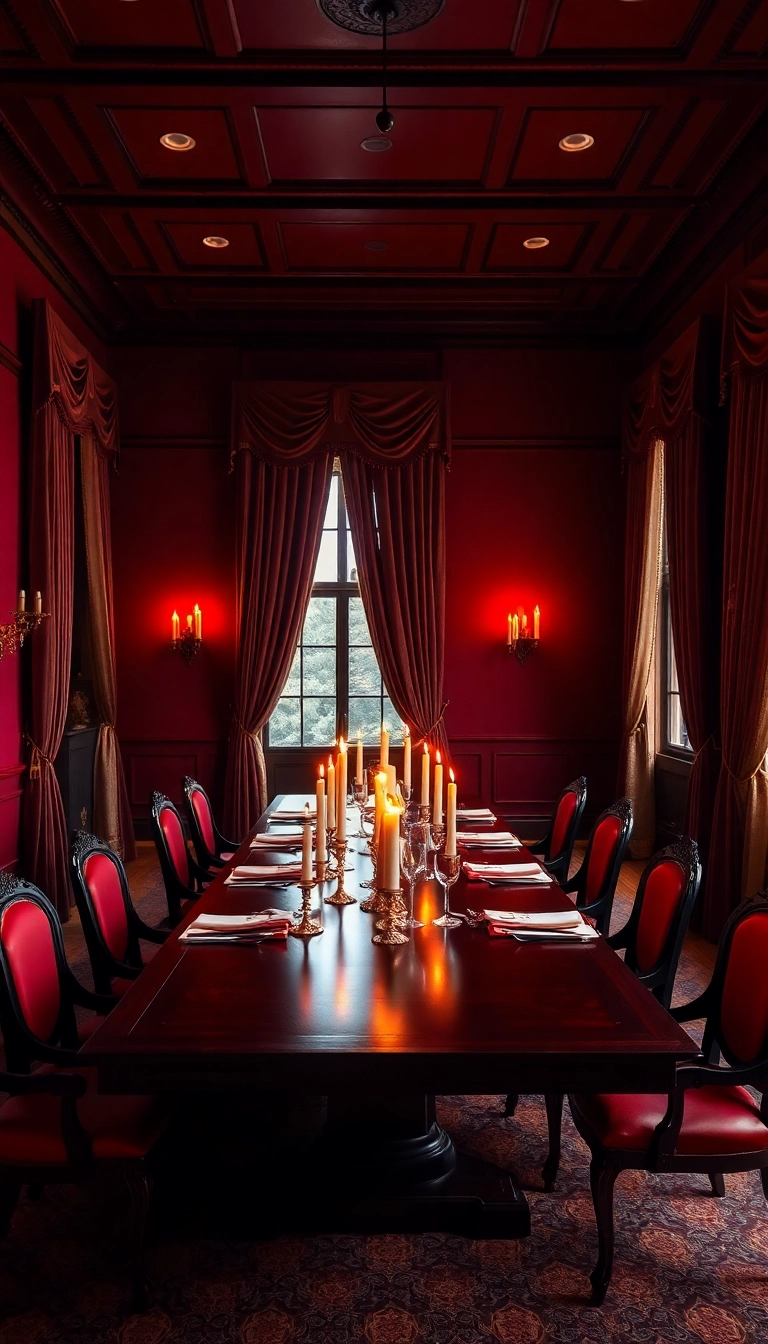 15 Dining Room Colors That Can Change Your Mood—#3 Will Surprise You! - 7. Bold Red