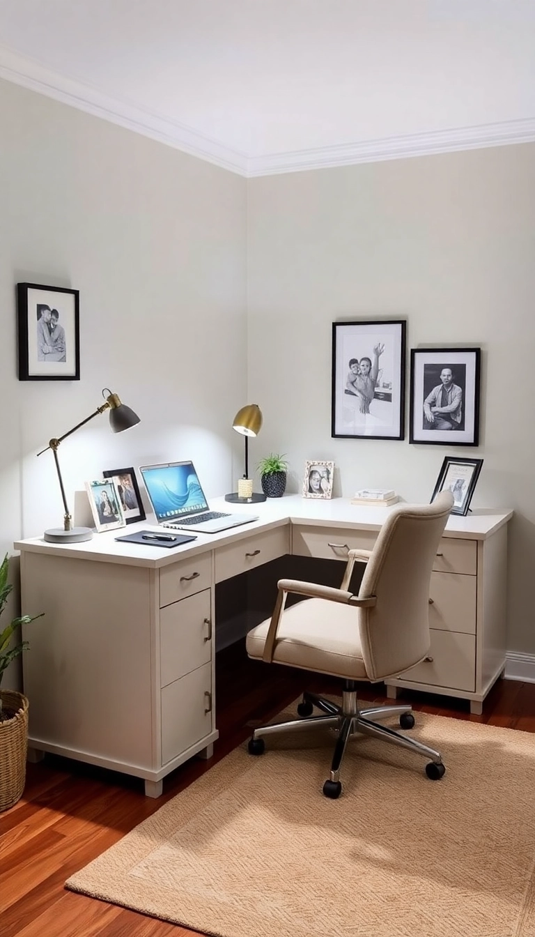 18 Functional Home Office Ideas for Small Spaces That Will Maximize Your Workday! - 4. Corner Desks