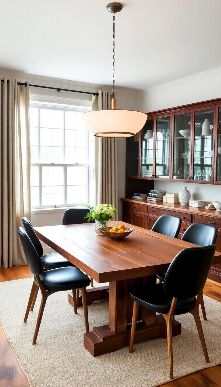 25 Affordable Dining Room Lights That Look Expensive (You Won't Guess Their Price!) - 6. Elegant Bowl Pendant Light
