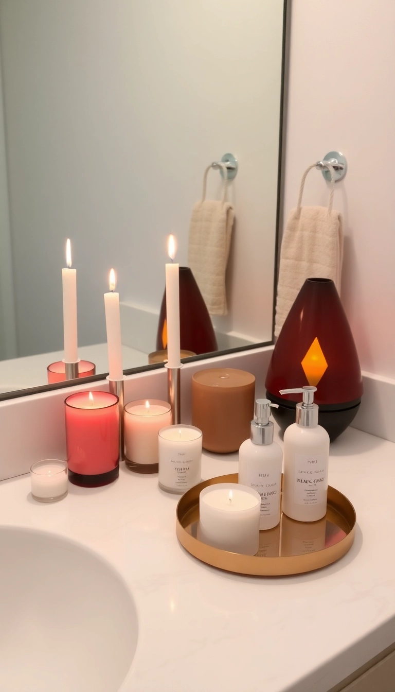 19 Luxurious Bathroom Decor Ideas That'll Make You Feel Like You're in a Spa Every Day! - 9. Spa-like Accessories