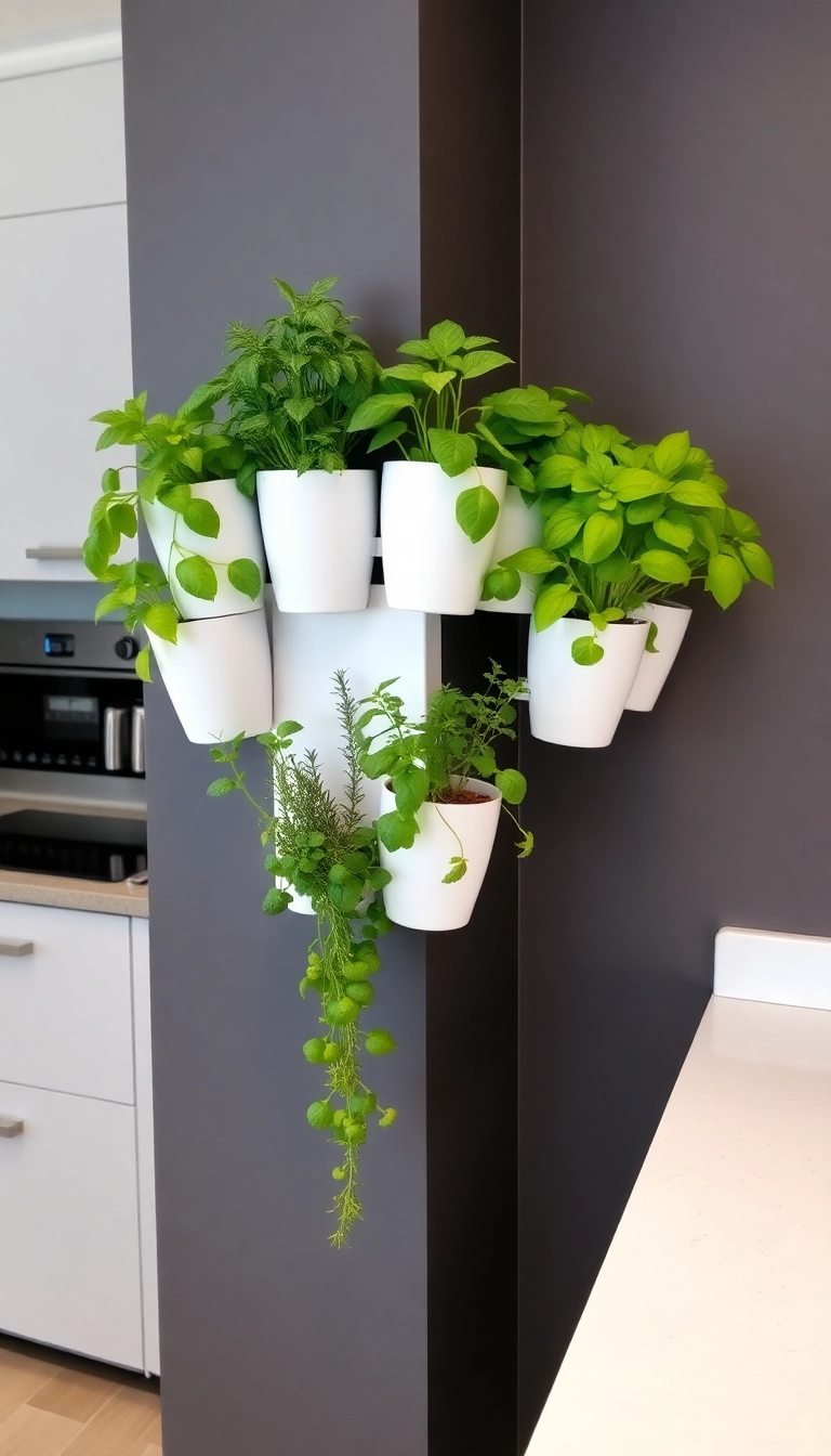 19 Modern Kitchen Decor Ideas That Are So Sleek, You Won't Want to Leave! - 14. Indoor Herb Gardens