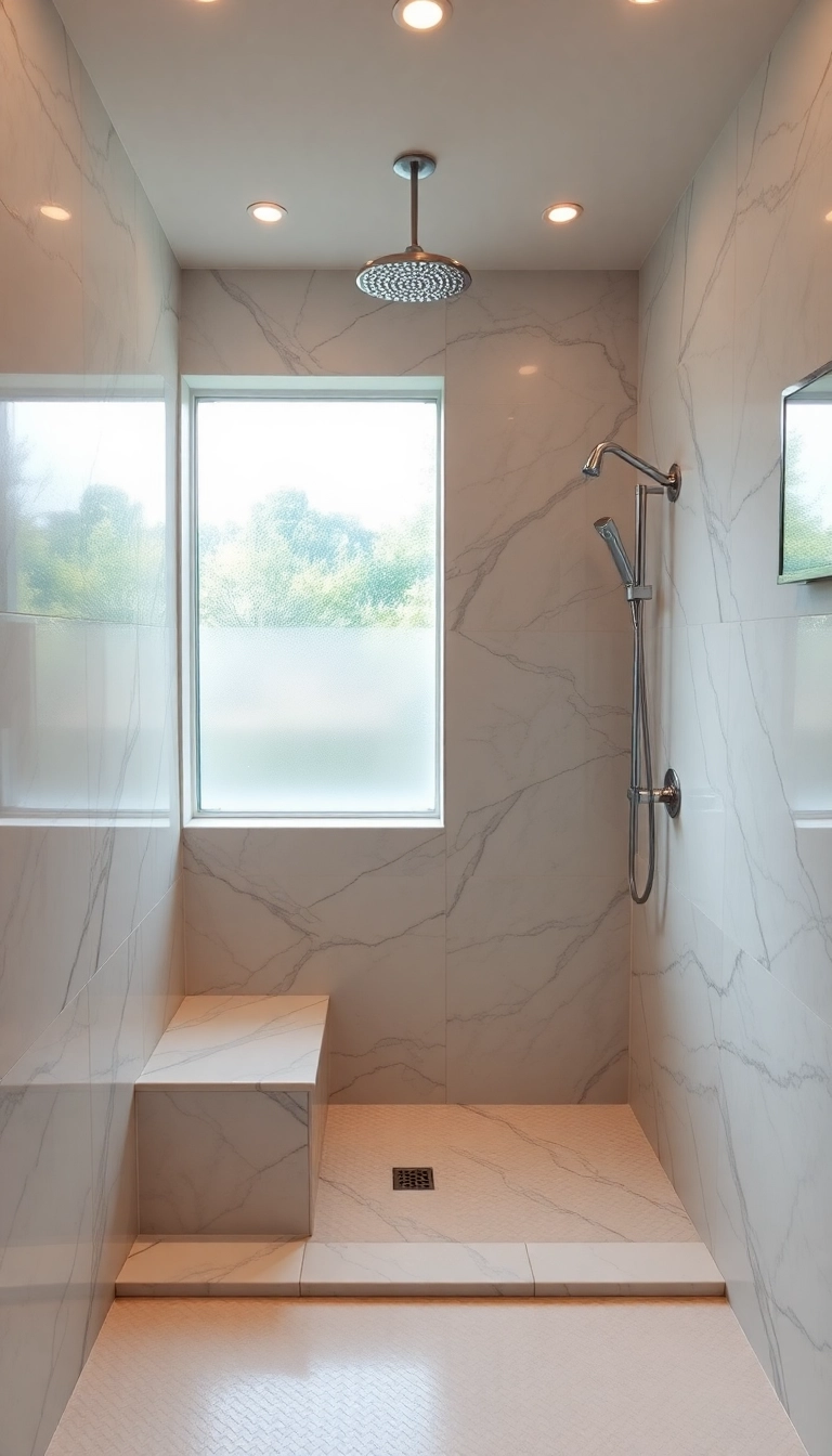 19 Luxurious Bathroom Decor Ideas That'll Make You Feel Like You're in a Spa Every Day! - 2. Spa-Inspired Shower Areas
