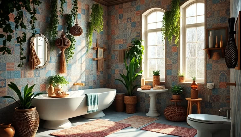 19 Incredible Bohemian Bathroom Makeovers That Will Inspire Your Own Transformation!