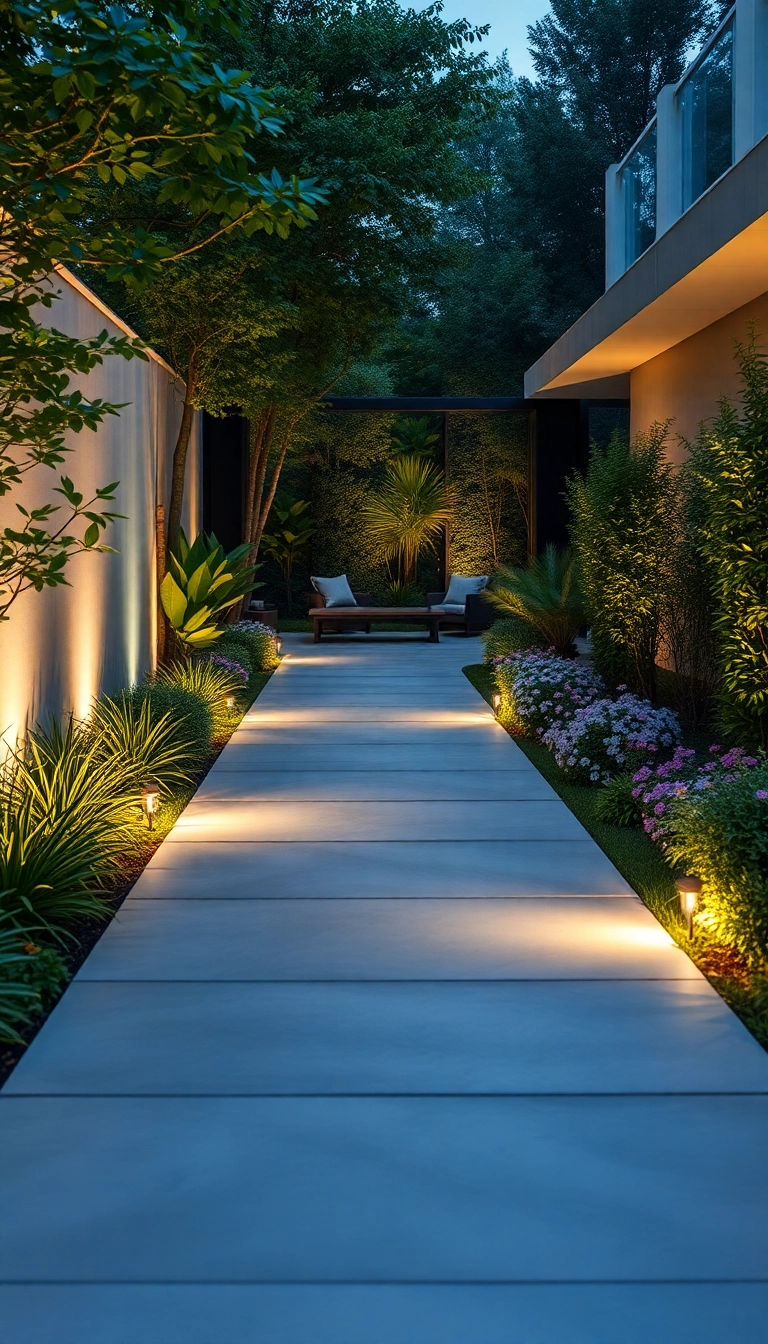 12 Stunning Modern Garden Designs That Will Transform Your Outdoor Space (You Won't Believe #5!) - 6. Sleek Pathways