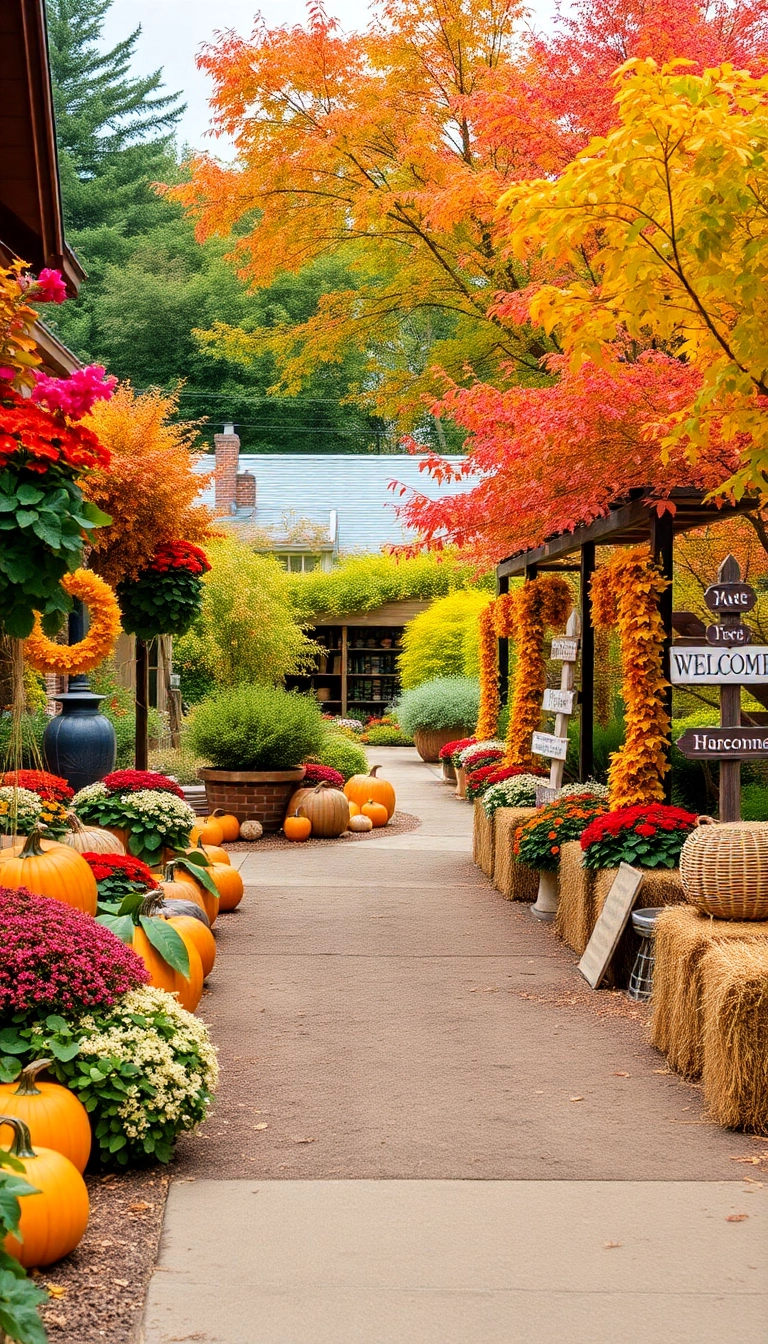 20 Stunning Garden Landscaping Ideas That'll Make Your Neighbors Green with Envy! - 14. Seasonal Decor