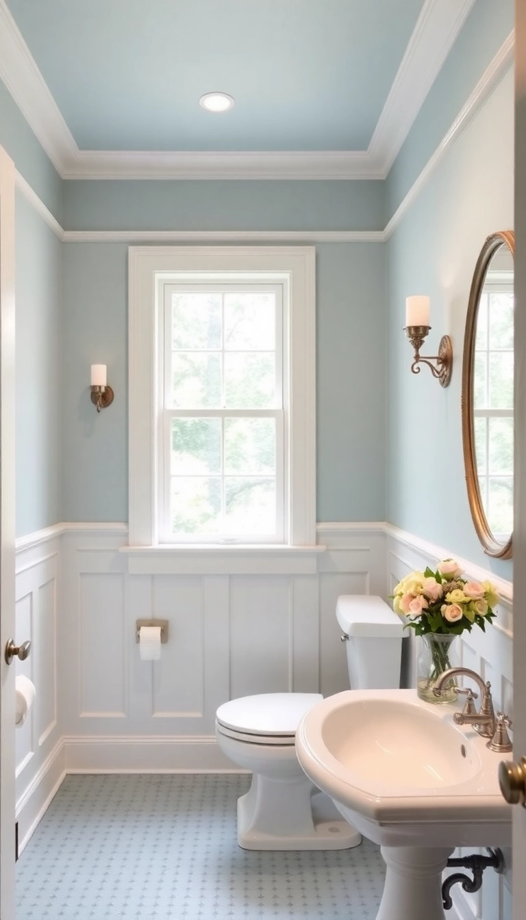 15 Stunning Traditional Bathroom Designs That'll Make You Say 'I Want This!' - 4. Timeless Color Palettes