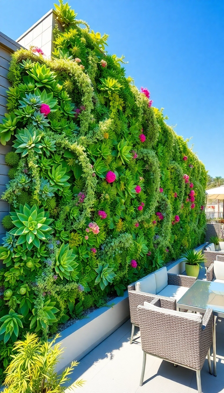 12 Stunning Modern Garden Designs That Will Transform Your Outdoor Space (You Won't Believe #5!) - 2. Vertical Garden Walls