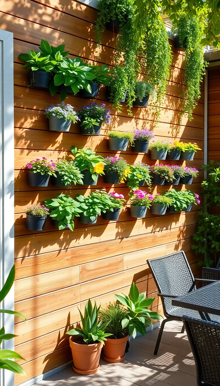 20 Stunning Garden Landscaping Ideas That'll Make Your Neighbors Green with Envy! - 1. Vertical Gardens