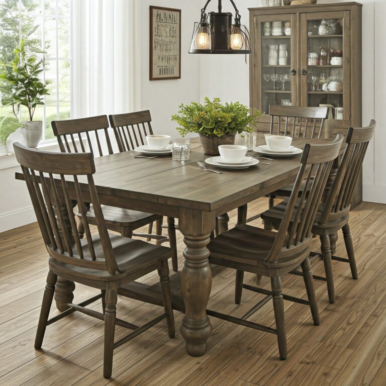 37 Stunning Farmhouse Dining Table Ideas for Your Home