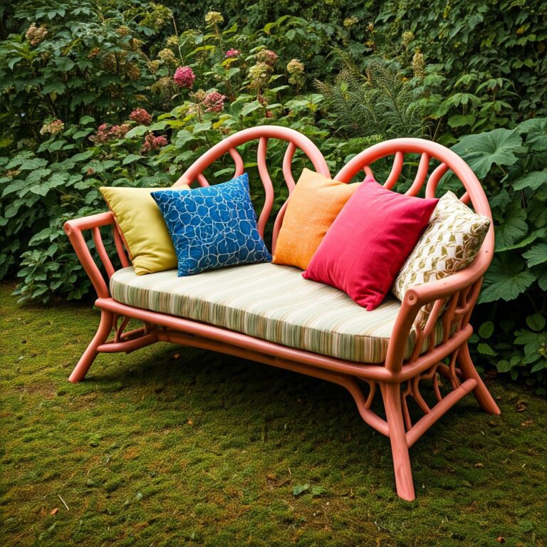 29 Creative Garden Bench Ideas to Transform Your Outdoor Space