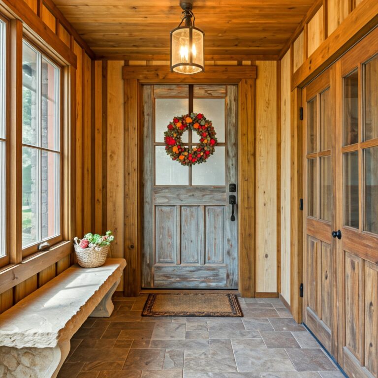 29 Charming Rustic Entryway Ideas to Enhance Your Home