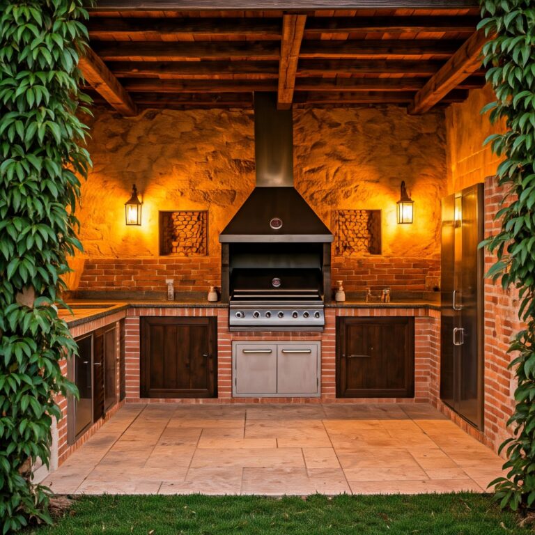 36 Stunning Rustic Outdoor Kitchen Ideas for Your Backyard